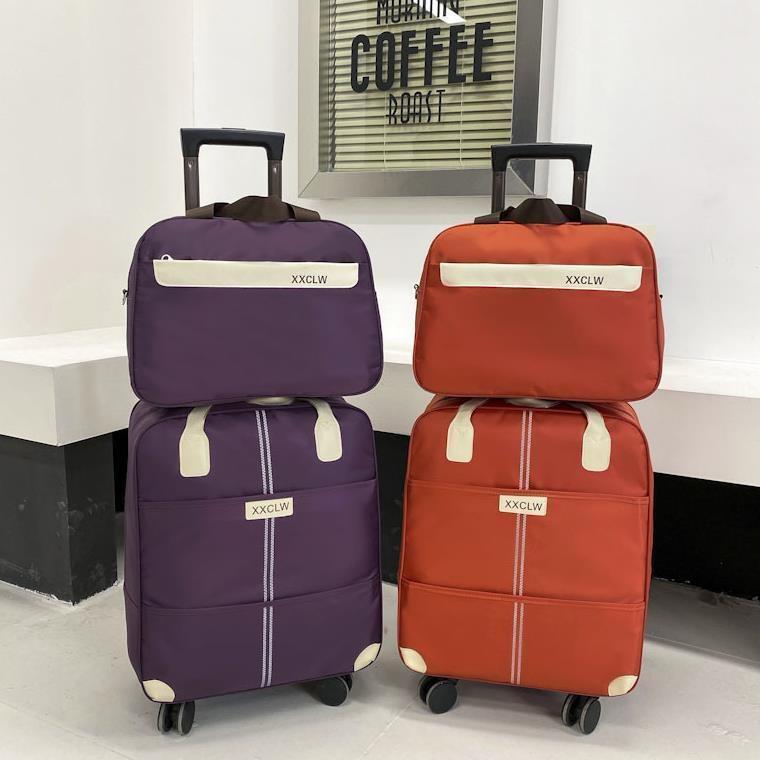 2 in 1 High Quality Big Sizes Trolley Travel Bags