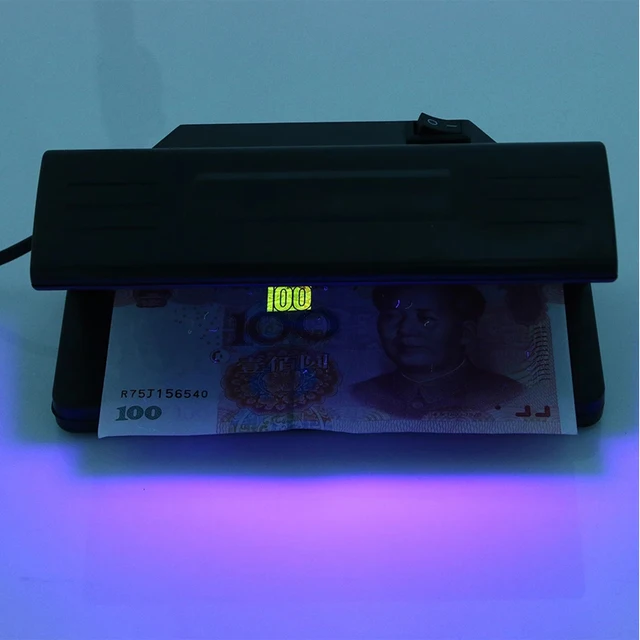 UV Portable Bill Detector /Counterfeit Money Checking Tool/ Fake Currency Identifying Machine