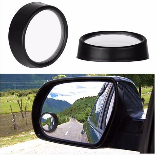 2 pieces car Blindspot Mirrors/vehicle wide angle round convex mirror.