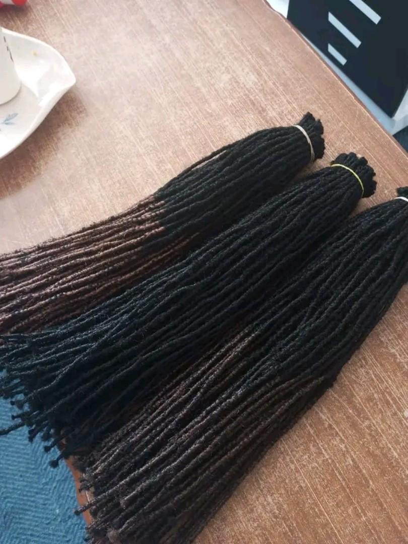 artificial dreadlocks, microlocs and sisterlocs