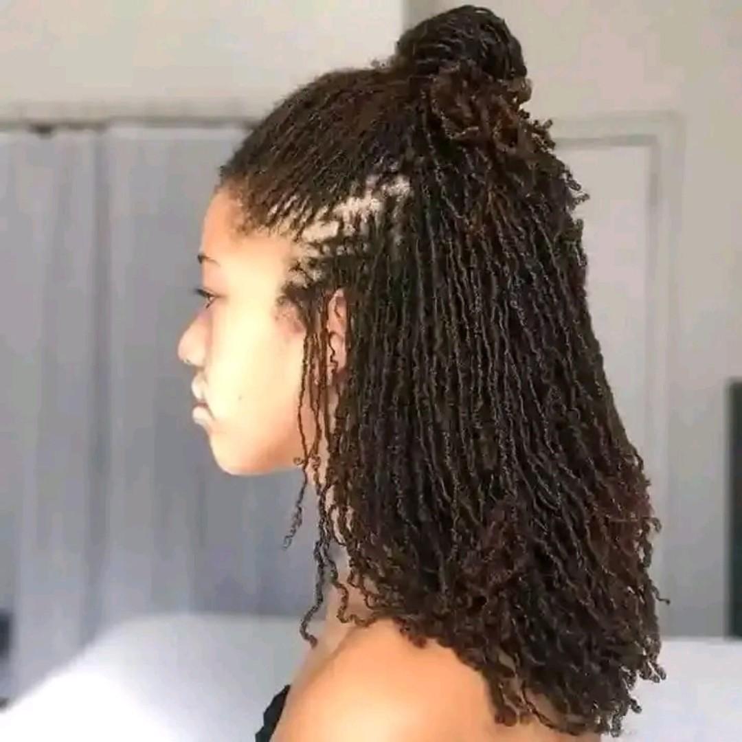 artificial dreadlocks, microlocs and sisterlocs