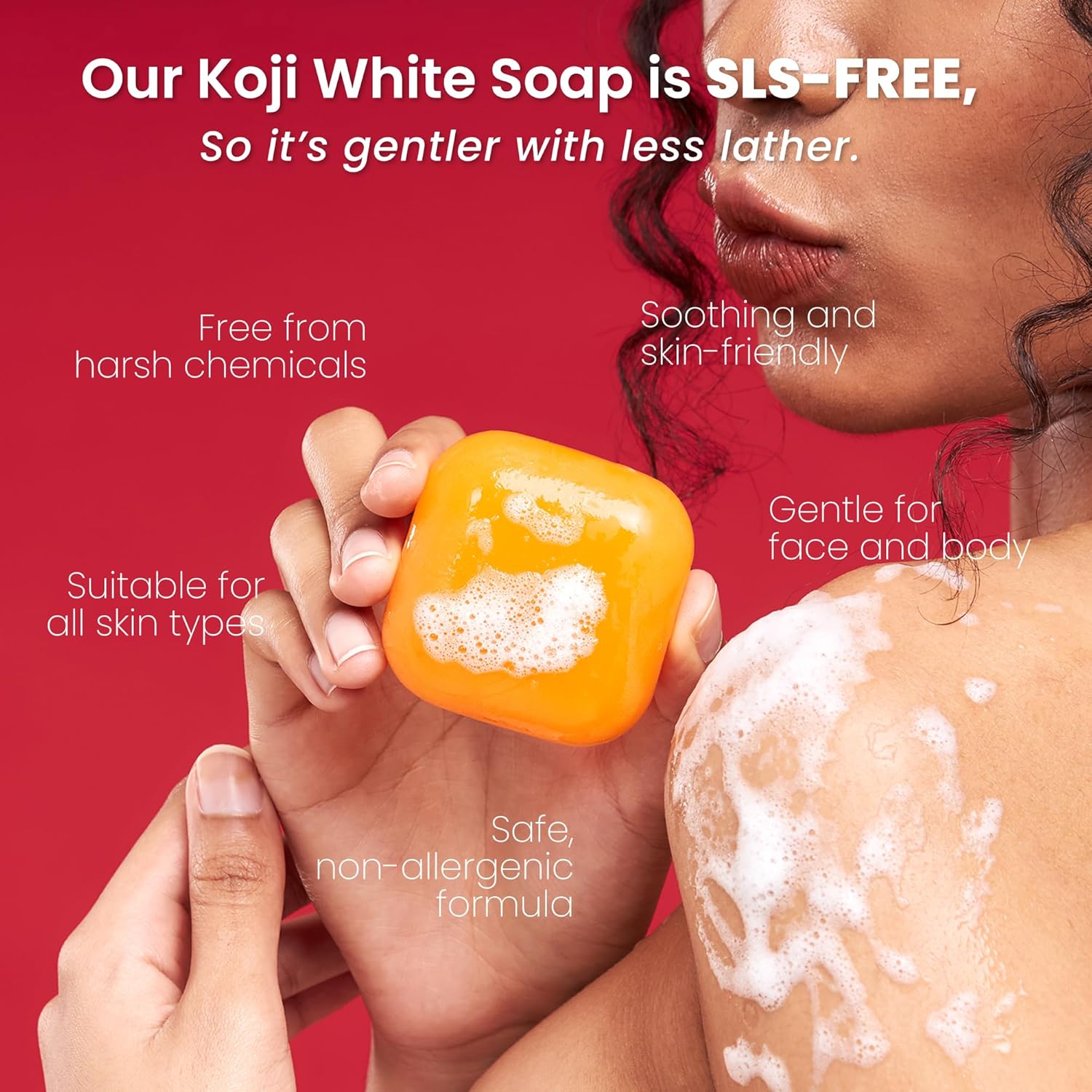 Koji White Pure Kojic Acid Skin Brightening Soap 160g
