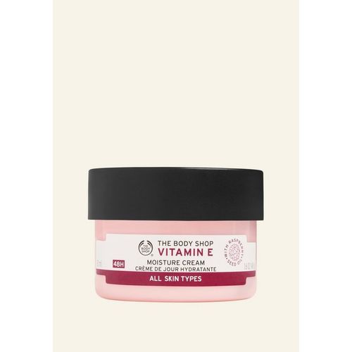 The Body Shop Vitamin E Moisture Cream [Locks in hydration for fresher, more radiant, and silky-smooth skin] 50ML