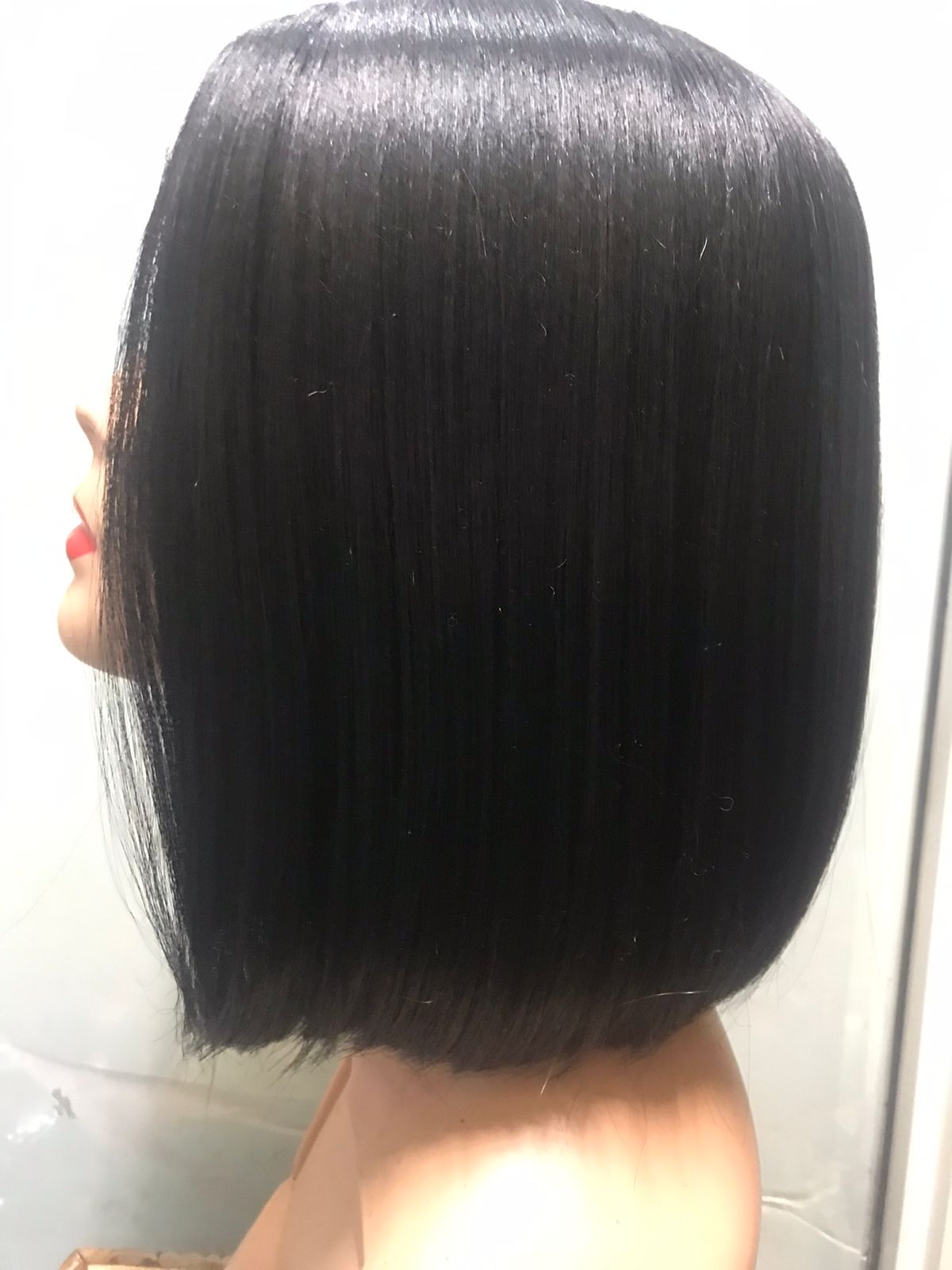 Semi human 12' Bob wig