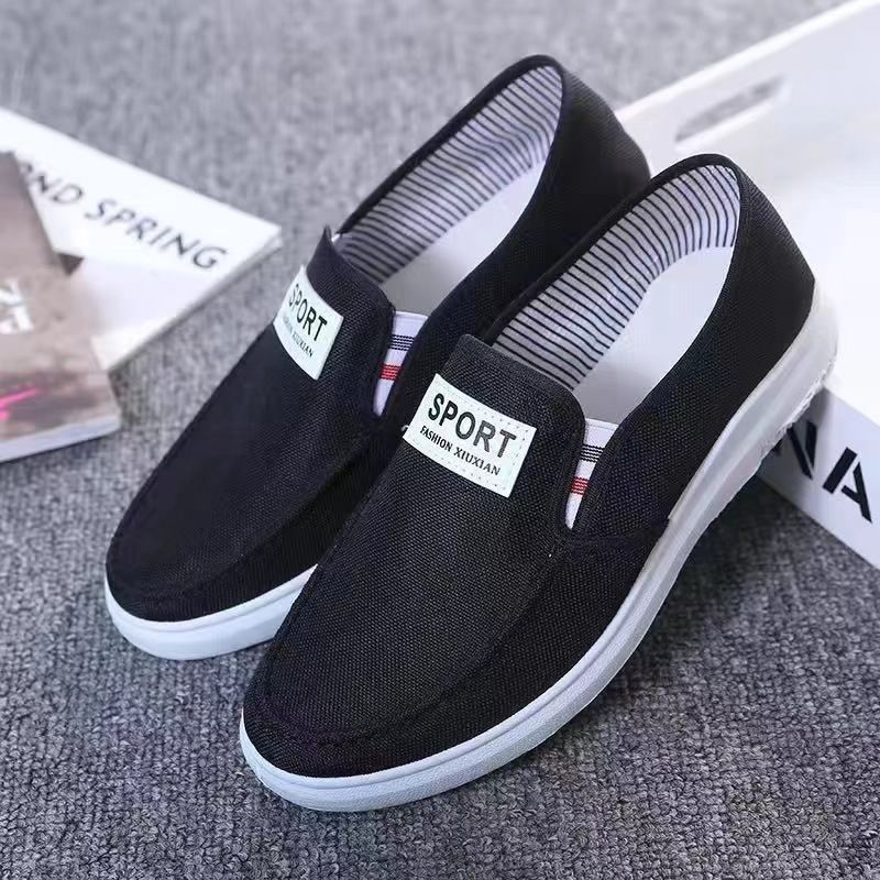 Men Casual Shoes Fashion Male Flats Shoes Soft Men Loafers Leisure Men's Shoes Man Sneaker Breathable Slip-On Men's Flat Loafers Comfortable Casual boy Shoes Fast delivery within 1-5 days