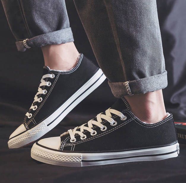 Women Sports Shoes Fashion Lace Up Female Students Flat Ladies Shoes Sneaker  Girl Canvas Shoes Fast delivery within 1-5 days