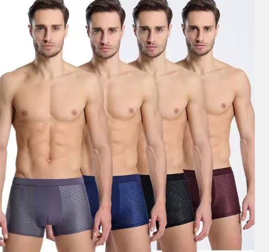 4pc Men  Underwear Men Clothes Men Underwear boy comfortable boy men shorts Boxer Briefs Men Underpant Man Underwear Fast delivery within 1-5 days