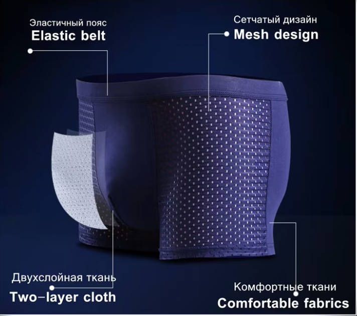 4pc Men  Underwear Men Clothes Men Underwear boy comfortable boy men shorts Boxer Briefs Men Underpant Man Underwear Fast delivery within 1-5 days