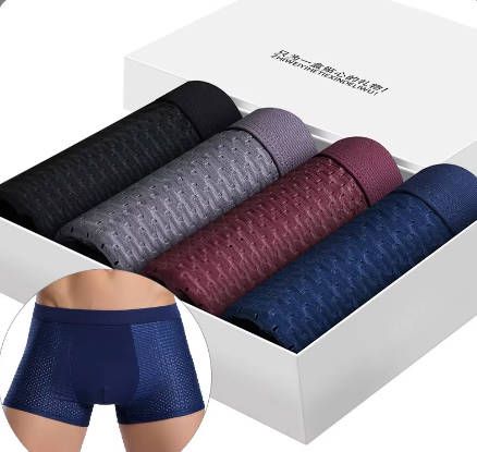 4pc Men  Underwear Men Clothes Men Underwear boy comfortable boy men shorts Boxer Briefs Men Underpant Man Underwear Fast delivery within 1-5 days