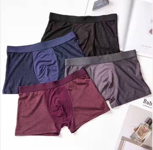 4pc Men  Underwear Men Clothes Men Underwear boy comfortable boy men shorts Boxer Briefs Men Underpant Man Underwear Fast delivery within 1-5 days