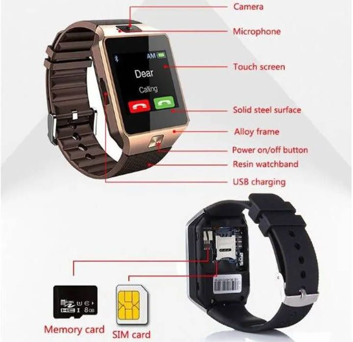 Smart Watch Phone with SIM Card Support TF card Android SmartWatch Phone Call Bracelet Watch for Android smart watch with sim slot smart watch for men sports watch smartwatch for woman
