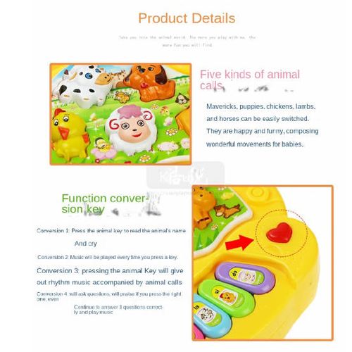 Learning Education Touch Screen Mini iPad Tablet Computer Gift Toy For Children Learning Toys Gift For Boys Girls Baby Kids Early