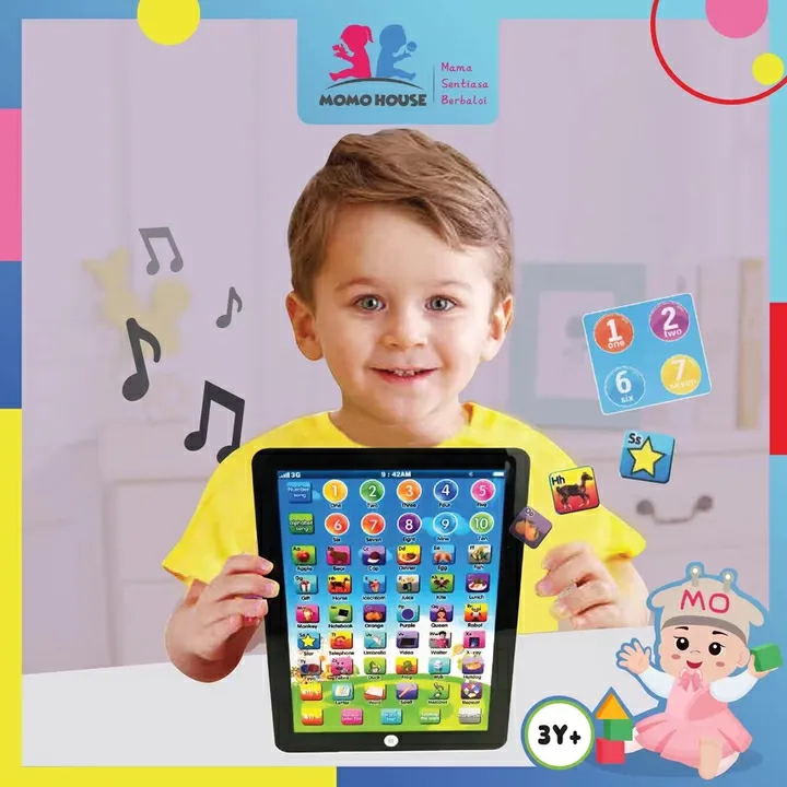 Learning Toys Gift For Boys Girls Baby Kids Early Learning Education Touch Screen Mini iPad Tablet Computer Gift Toy For Children