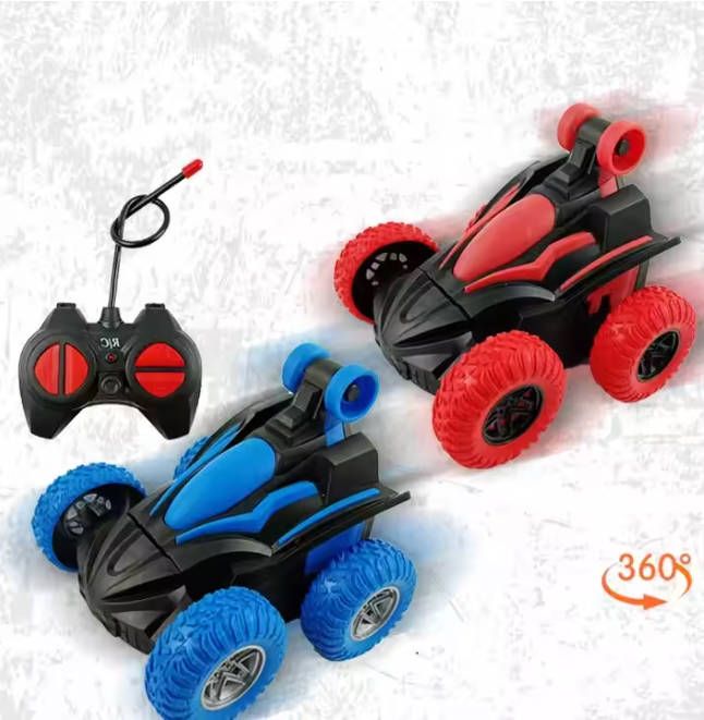 Kids Remote Control Electric Stunt Car 360 Degree Lighting Music Stunt Rotating Car Toys for Boys Girls Birthday Christmas Gift Fast delivery within 1-5 days