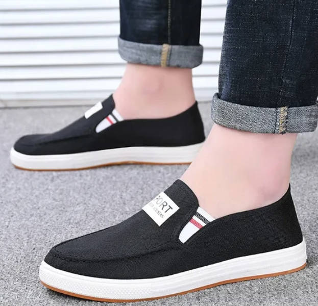 Men Casual Shoes Fashion Male Flats Shoes Soft Men Loafers Leisure Men's Shoes Man Sneaker Breathable Slip-On Men's Flat Loafers Comfortable Casual boy Shoes Fast delivery within 1-5 days