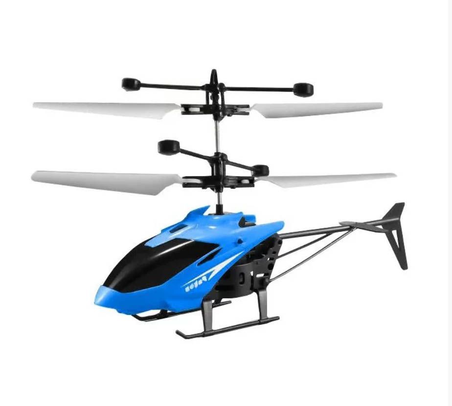 Rechargeable remote control toy airplane remote control helicopter Induction toy helicopter children's toy wing color random Fast delivery within 1-5 days