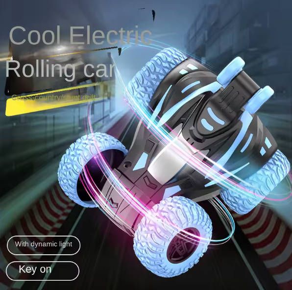 Kids toy car Electric Stunt Car 360 Degree Lighting Music Stunt Rotating Car Toys for Boys Girls Birthday Christmas Gift Fast delivery within 1-5 days