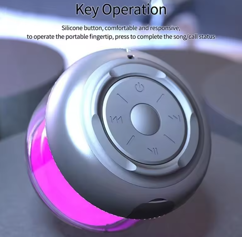 Portable Bluetooth Speaker Wireless LED TWS Subwoofer Tandem 360 Degree Surround Sound For Tablet PC  Phone TV Local fast delivery