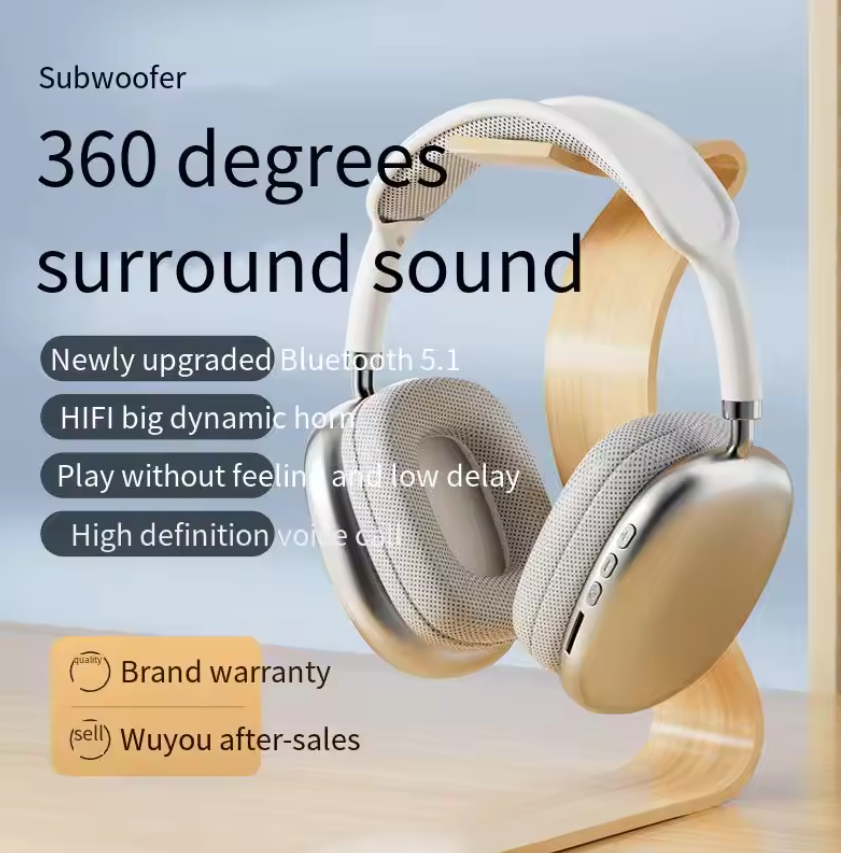 Wireless Bluetooth Headset Outdoor Sports Gaming Wireless Headphones with Mic Noise Cancelling Earbuds Bluetooth Earphones Fast delivery within 1-5 days