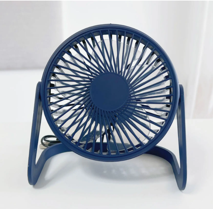 Desk Fan USB Small Fan Plug-in Silent Office Student Dormitory Table Brushless Fan High Wind 5 Inch Mesh Cover Removable Fast delivery within 1-5 days