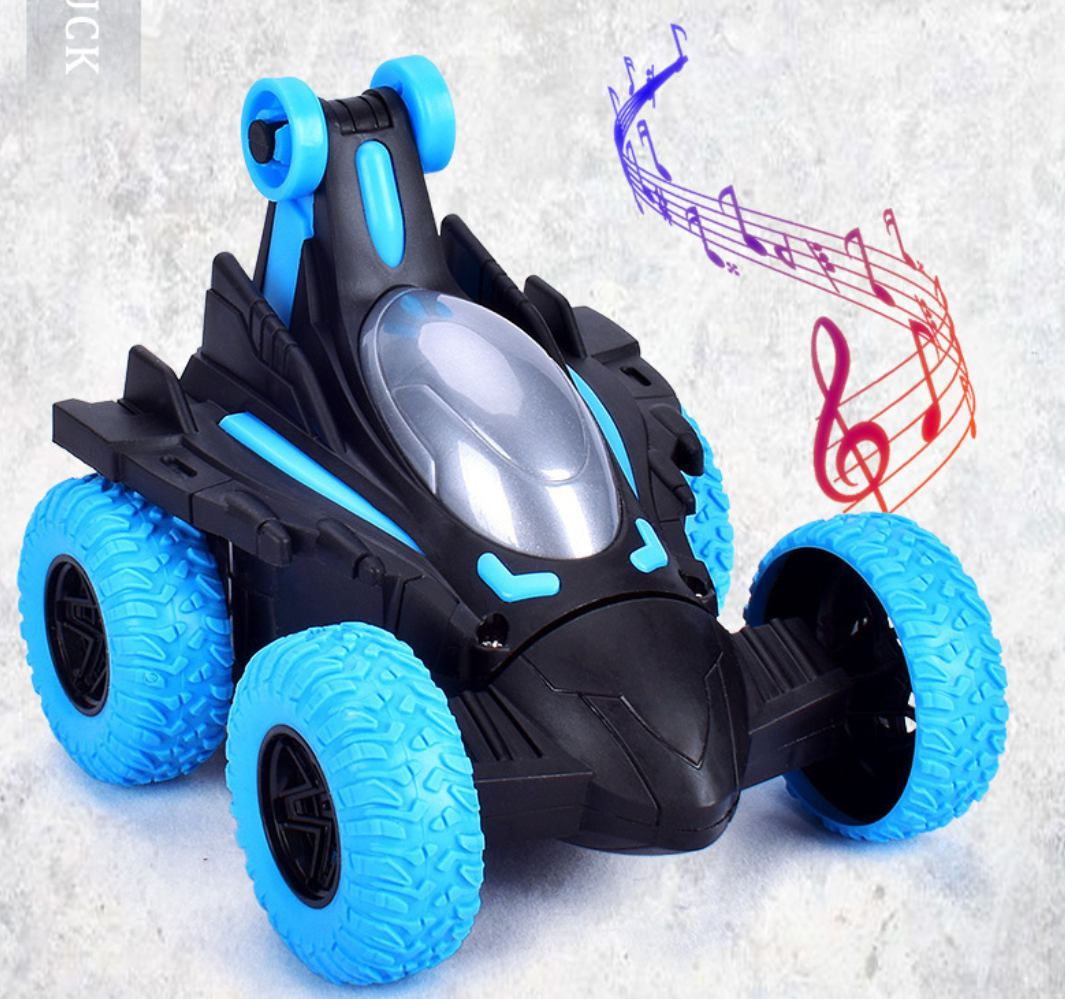 Children  Car Toys Boys Car Electric Tipping Bucket Rotating Stunt Off-road Vehicle Local fast delivery