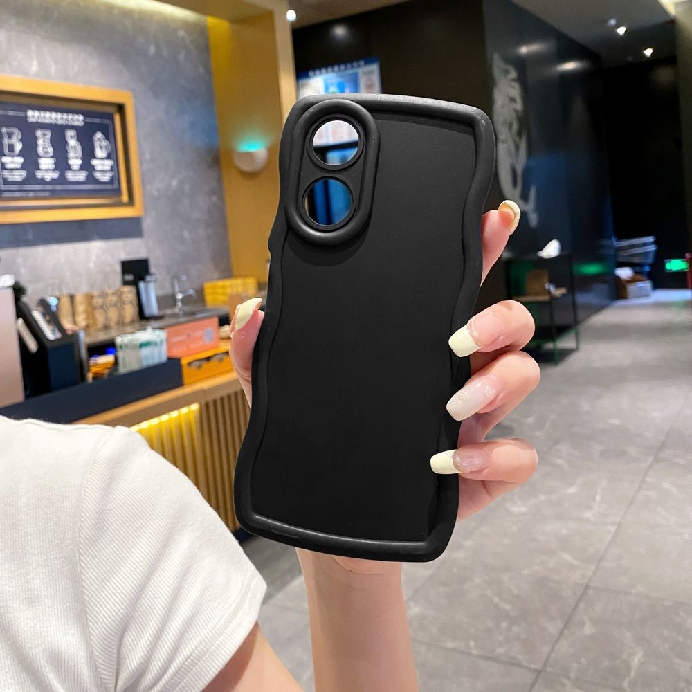 For OPPO Reno 5 6 Lite 7 8 Reno 7Z 8 Z 5F F19 F21 Pro Full Protective Phone Case Wave Frame Anti Drop Cover