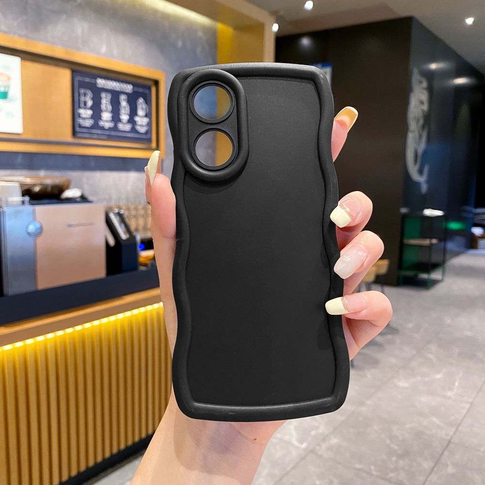 For OPPO Reno 5 6 Lite 7 8 Reno 7Z 8 Z 5F F19 F21 Pro Full Protective Phone Case Wave Frame Anti Drop Cover