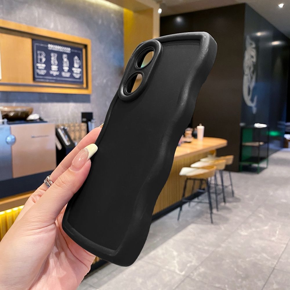 For OPPO Reno 5 6 Lite 7 8 Reno 7Z 8 Z 5F F19 F21 Pro Full Protective Phone Case Wave Frame Anti Drop Cover