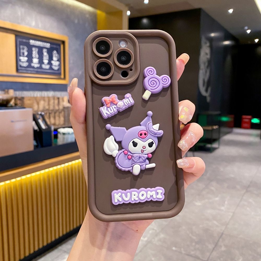 for OPPO A60 A18 A38 A17 A16 A57 A77 4G A59 A98 A78 A58 5G  Nifty Kuromi Cinnamoroll Full Protective Phone Case Anti Drop Cover