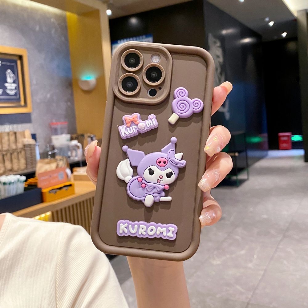 for Realme C67 C53 C51 Note 50 C21Y C25Y C33 C30 C35 9i  Nifty Kuromi Cinnamoroll Full Protective Phone Case Anti Drop Cover