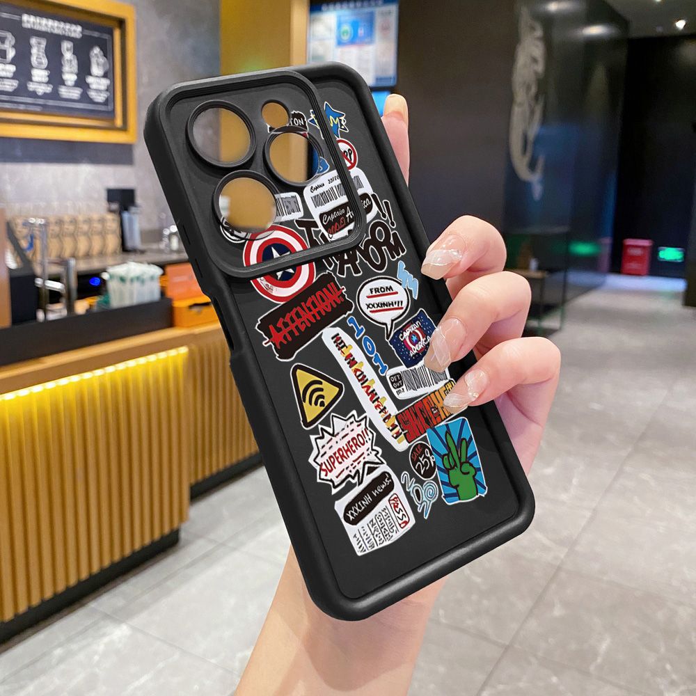 for Infinix Hot 40i 40 Pro 30 Play Note 30 Smart 8 iron Man Full Protective Phone Case Anti Drop Cover