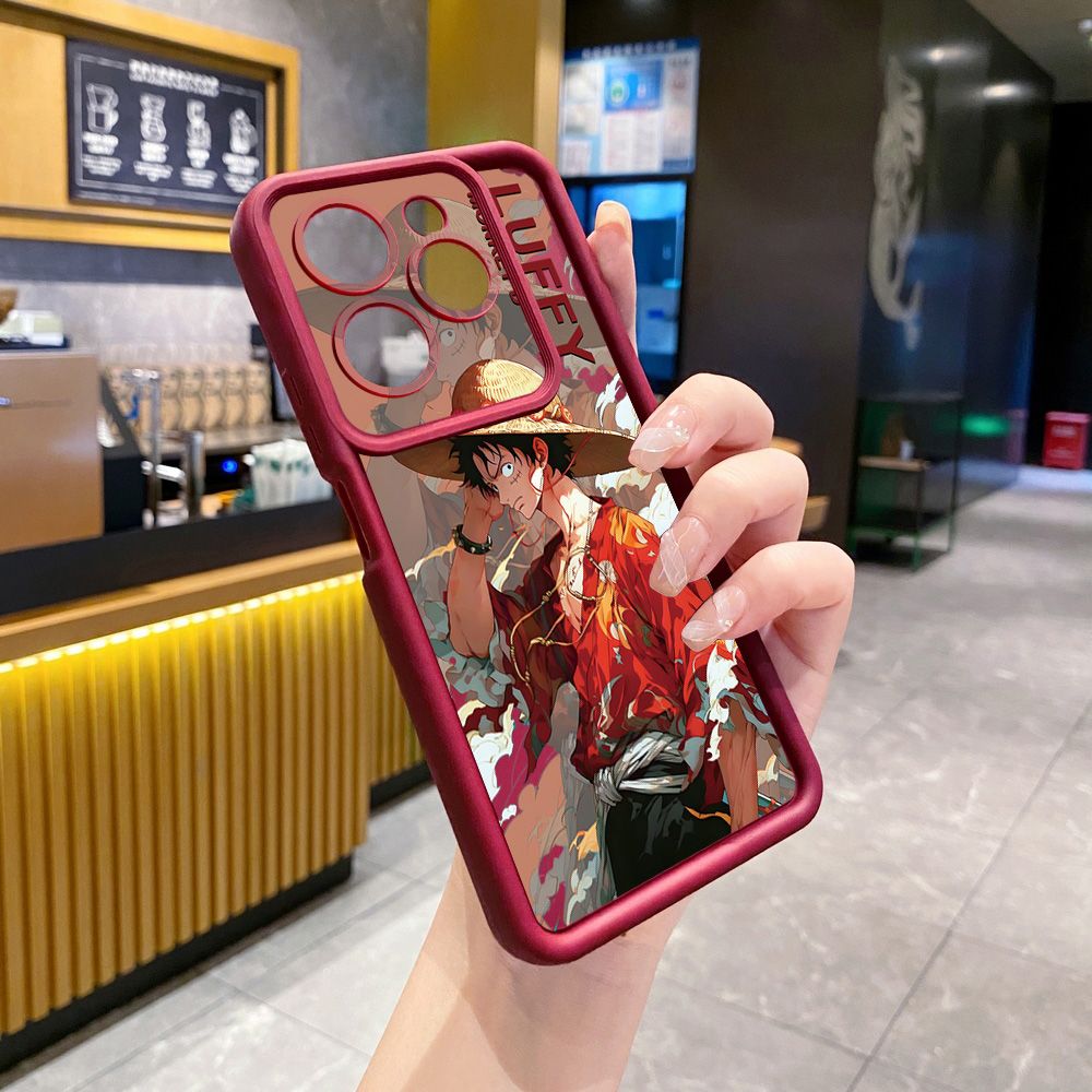 for Infinix Hot 40i 40 Pro 30 Play Note 30 Smart 8 One Piece Zoro Luffy Full Protective Phone Case Anti Drop Cover