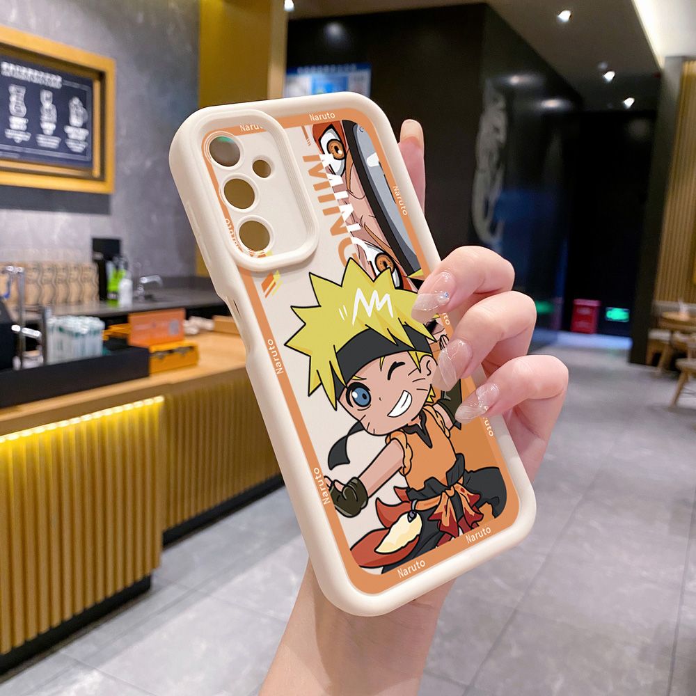for Samsung Galaxy A15 A05 A35 A55 A14 A34 A33 A53 A73 A32 A52S A72 Sasuke Naruto Full Protective Phone Case Anti Drop Cover