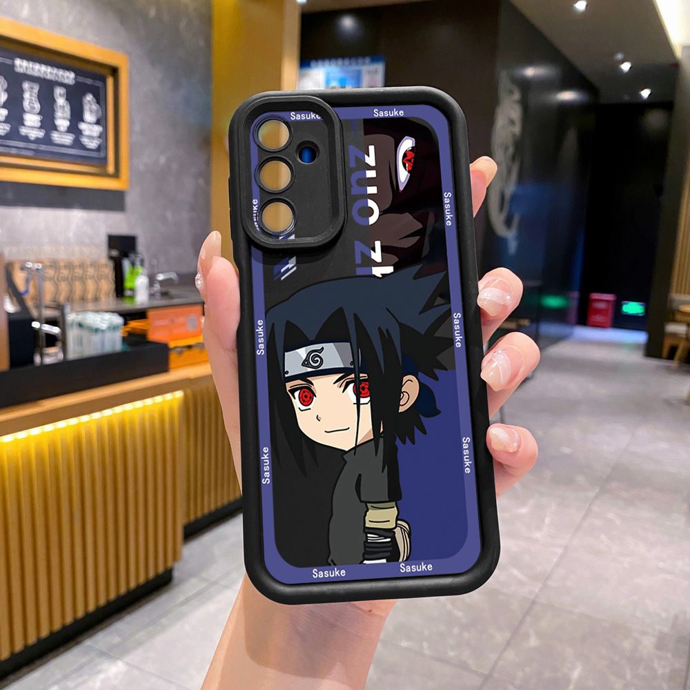 for Samsung Galaxy A15 A05 A35 A55 A14 A34 A33 A53 A73 A32 A52S A72 Sasuke Naruto Full Protective Phone Case Anti Drop Cover