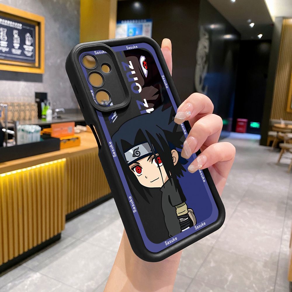 for Samsung Galaxy A15 A05 A35 A55 A14 A34 A33 A53 A73 A32 A52S A72 Sasuke Naruto Full Protective Phone Case Anti Drop Cover