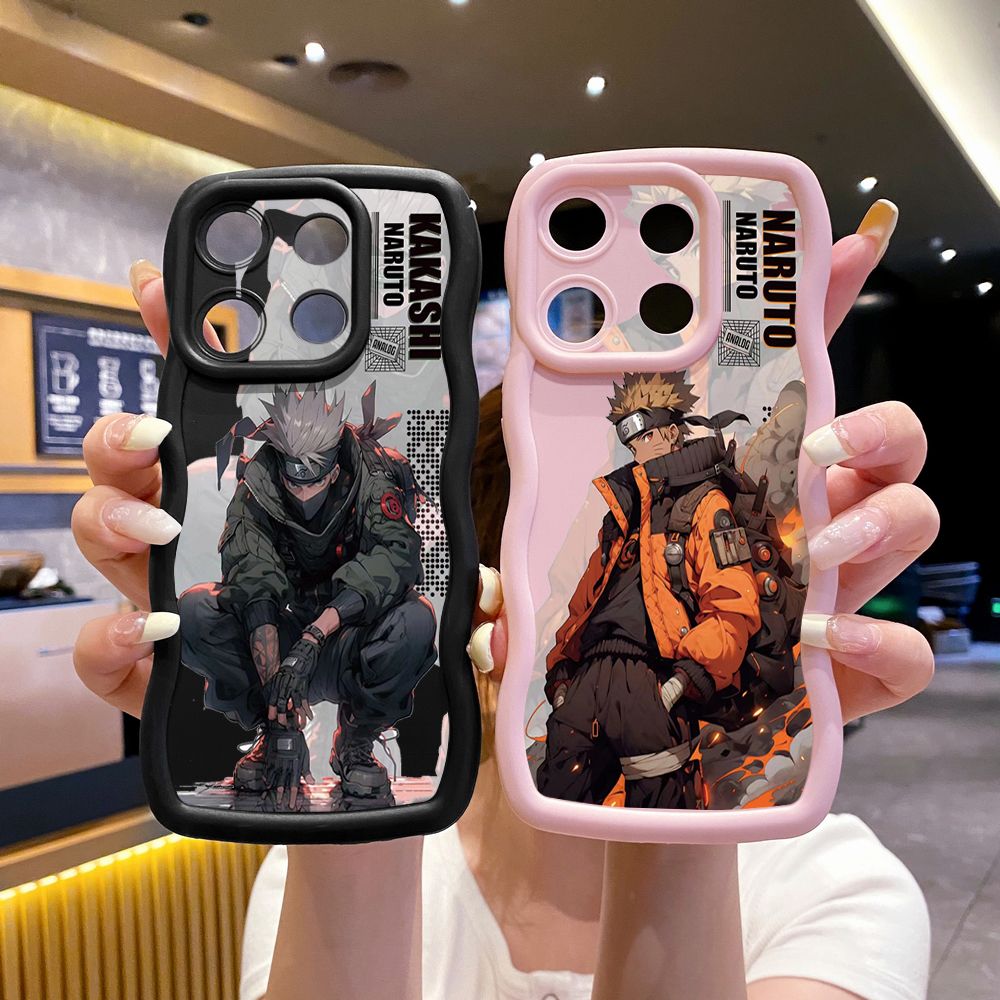 For ITEl A04 A60 A70 P40 S23 Plus Genshin Wave Frame Phone Case Anti Drop Cover