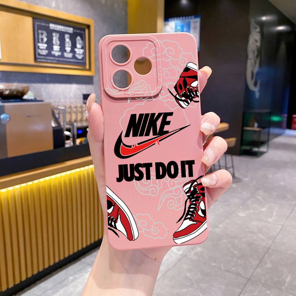 for Realme C61 C63 C65 C67 C53 C51 Note 50 60 C21 C33 C30 C35 C11 2021 C12 C15 C21Y C25Y Realme 12 13 Just Do it Full Protective Case Anti Drop Cover