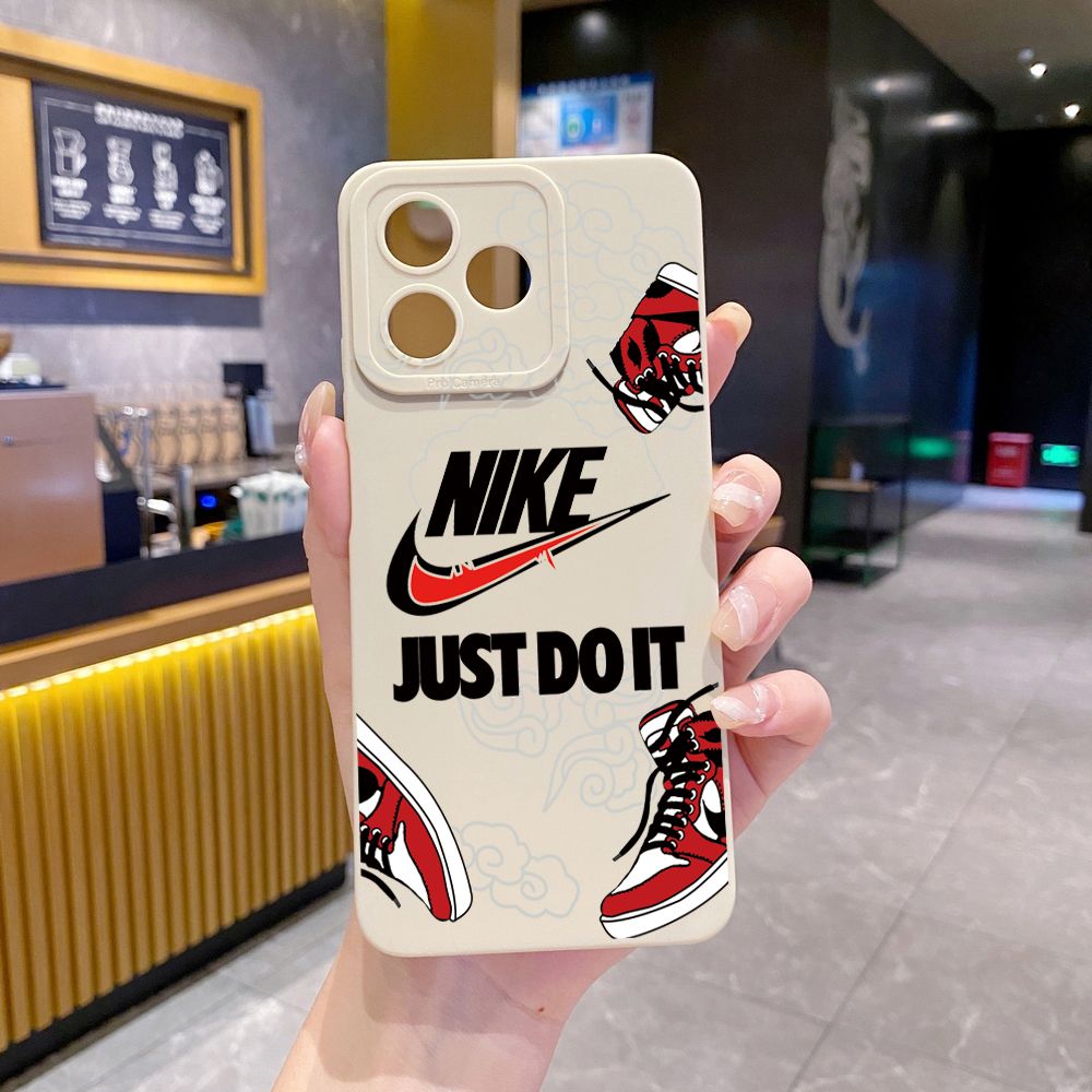 for Realme C61 C63 C65 C67 C53 C51 Note 50 60 C21 C33 C30 C35 C11 2021 C12 C15 C21Y C25Y Realme 12 13 Just Do it Full Protective Case Anti Drop Cover