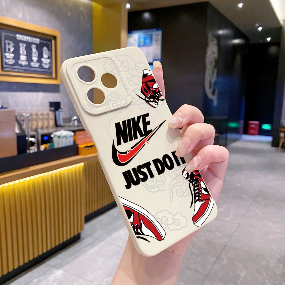 for Realme C61 C63 C65 C67 C53 C51 Note 50 60 C21 C33 C30 C35 C11 2021 C12 C15 C21Y C25Y Realme 12 13 Just Do it Full Protective Case Anti Drop Cover