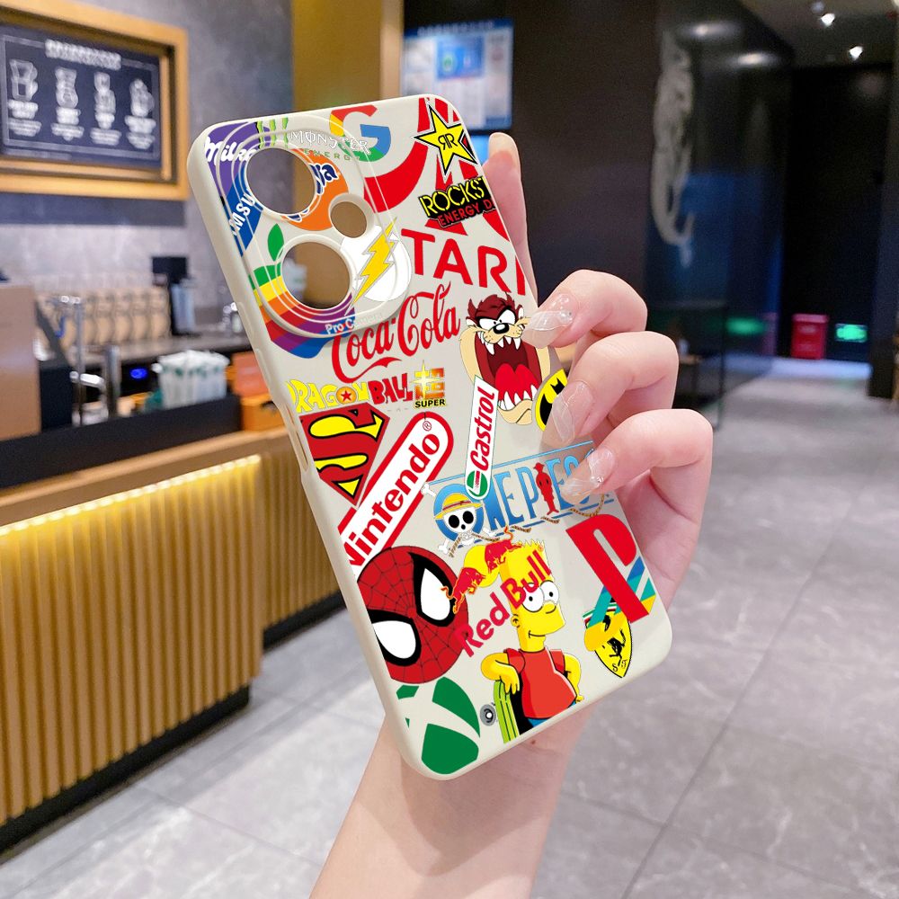 for VIVO Y28 Y03 Y18 Y17S Y27 Y15A Y15S Y02S Y02A Y36 Y33S Y12S Y12A Y01 Y1S Y20A Y22 Fashion Painting Full Protective Case Anti Drop Cover