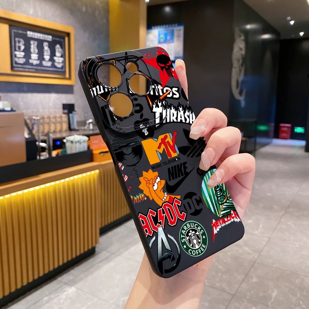 for Infinix Hot 50i 40i 40 Pro Note 12 G96 30 Hot 20 Play 12i 30i 20i 10S 11 Play 11S 10i Smart 8 9 5 Fashion Painting Full Protective Case Anti Drop Cover