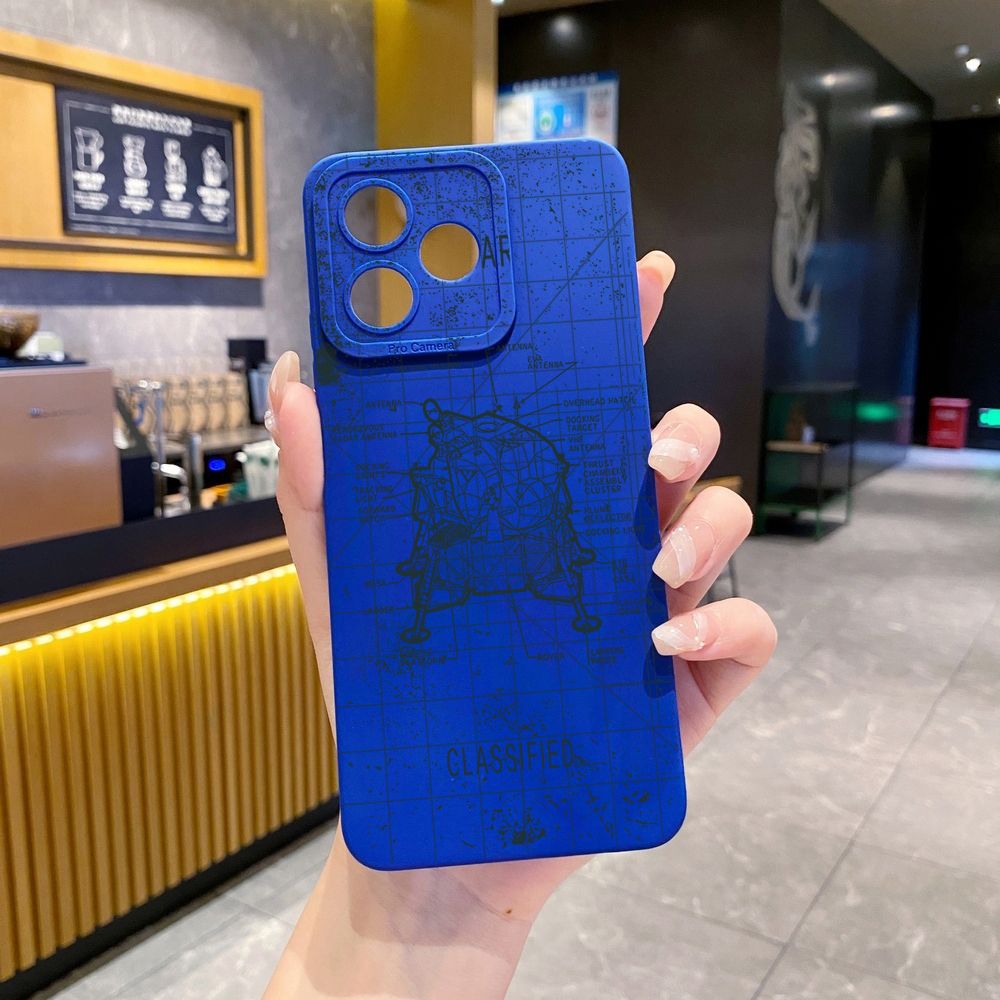 for Realme C61 C63 C65 C67 C53 C51 Note 50 60 C21 C33 C30 C35 C11 2021 C12 C15 C21Y C25Y Realme 12 13 Drawing Engine Full Protective Case Anti Drop Cover