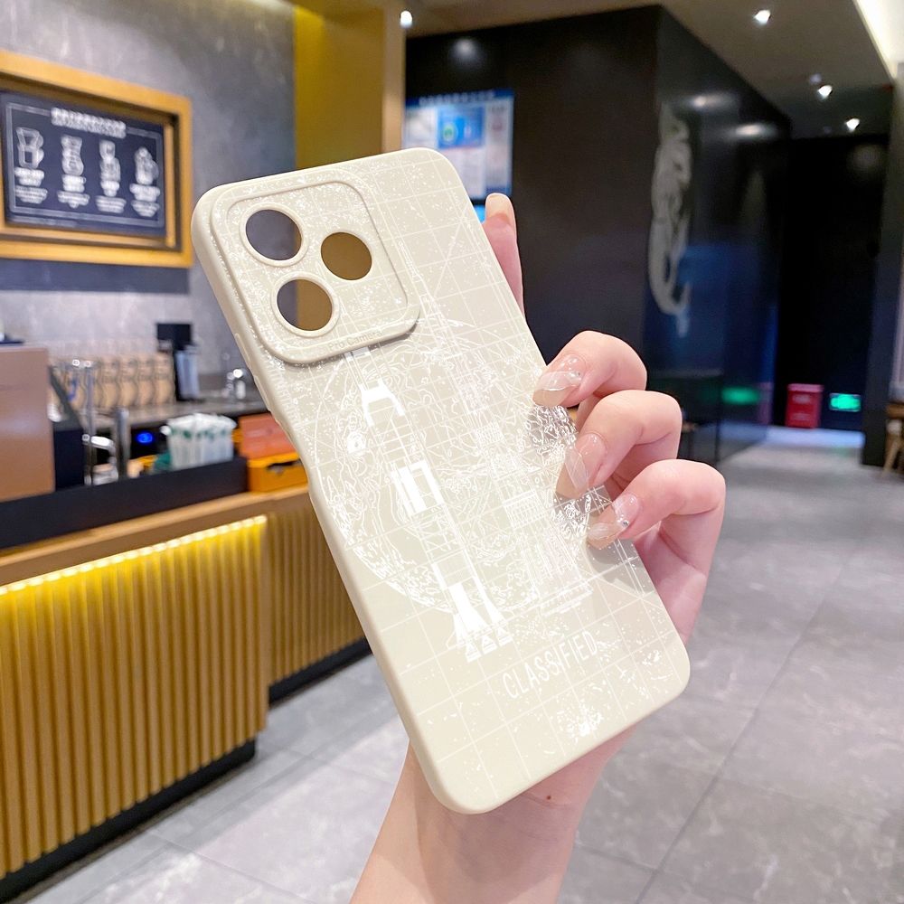 for Realme C61 C63 C65 C67 C53 C51 Note 50 60 C21 C33 C30 C35 C11 2021 C12 C15 C21Y C25Y Realme 12 13 Drawing Engine Full Protective Case Anti Drop Cover