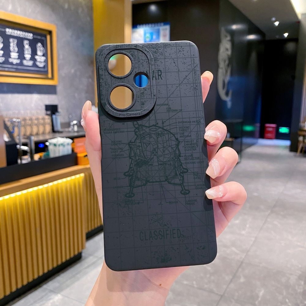 for VIVO Y28 Y03 Y18 Y17S Y27 Y15A Y15S Y02S Y02A Y36 Y33S Y12S Y12A Y01 Y1S Y20A Y22 Drawing Engine Full Protective Case Anti Drop Cover