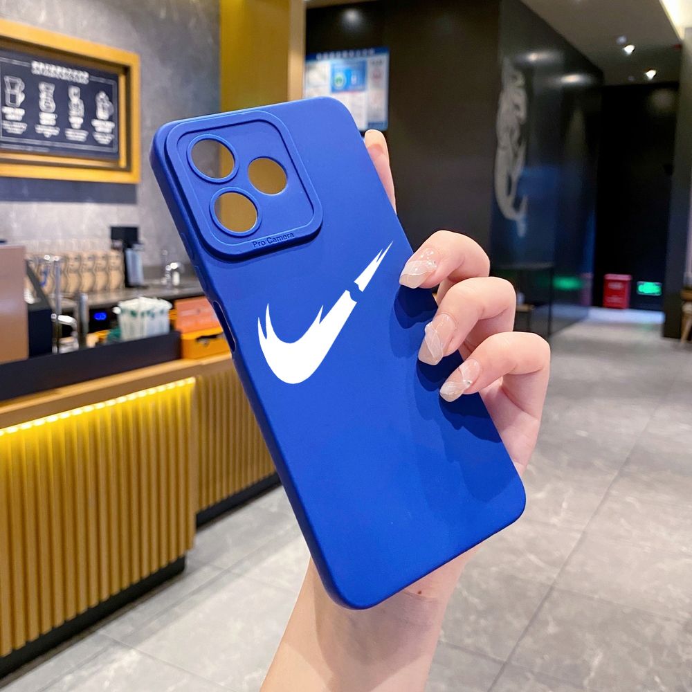 for Realme C61 C63 C65 C67 C53 C51 Note 50 60 C21 C33 C30 C35 C11 2021 C12 C15 C21Y C25Y Realme 12 13 Brief LOGO Full Protective Case Anti Drop Cover