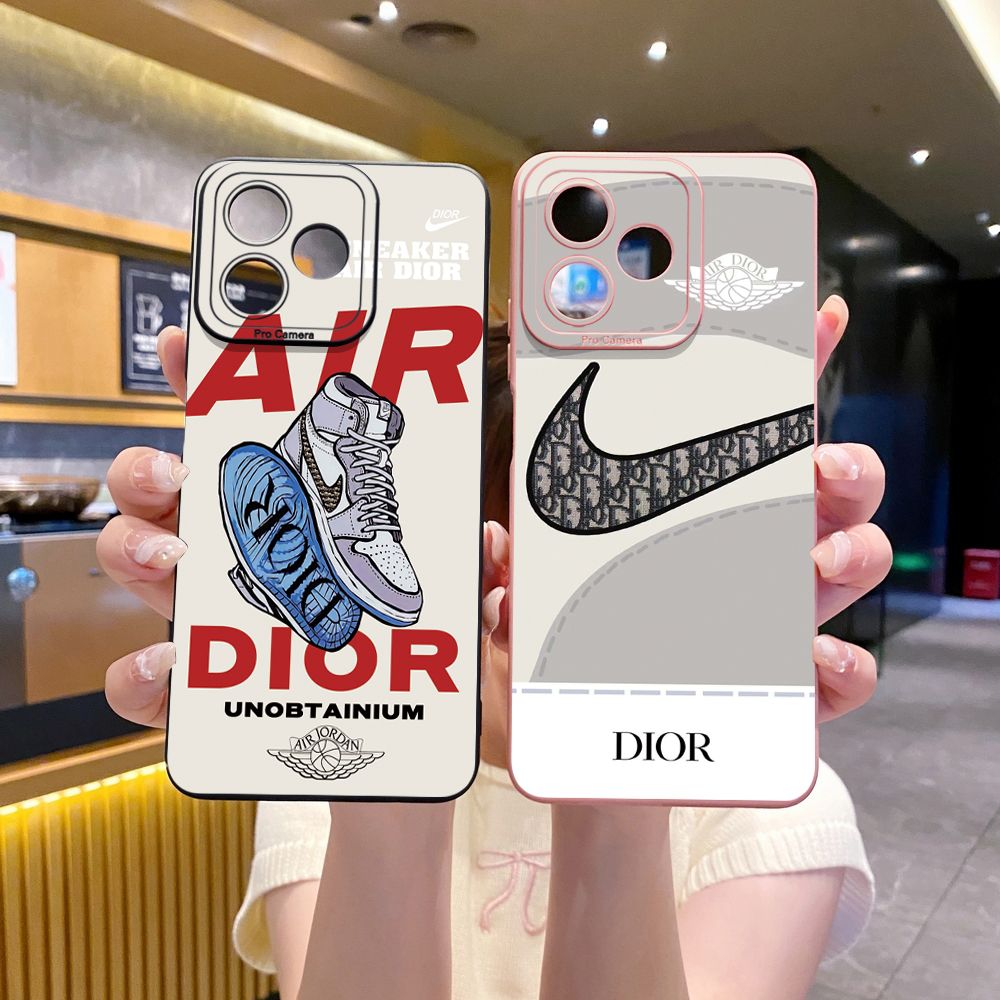 for Realme C61 C63 C65 C67 C53 C51 Note 50 60 C21 C33 C30 C35 C11 2021 C12 C15 C21Y C25Y Realme 12 13 Just Do it Full Protective Case Anti Drop Cover