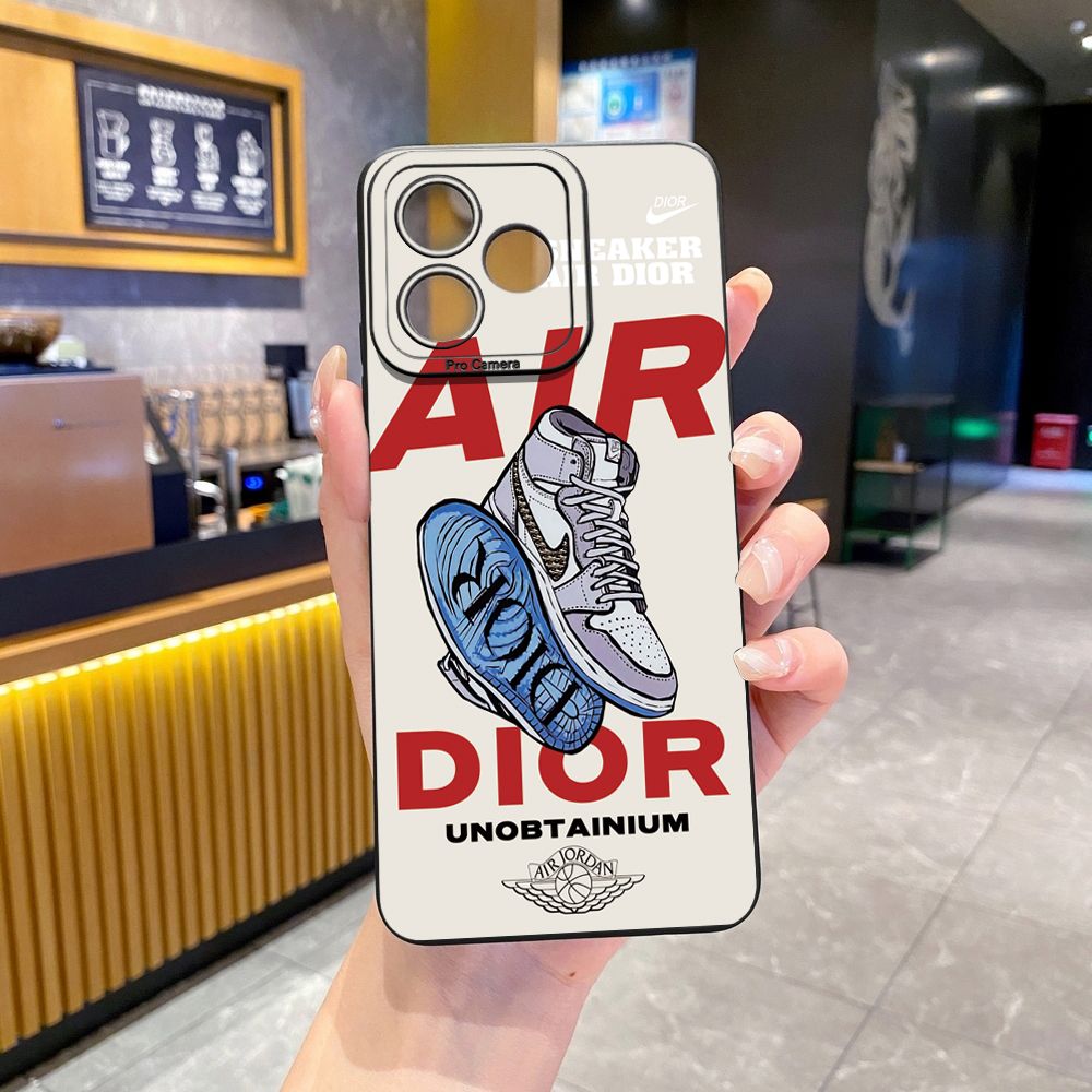 for Realme C61 C63 C65 C67 C53 C51 Note 50 60 C21 C33 C30 C35 C11 2021 C12 C15 C21Y C25Y Realme 12 13 Just Do it Full Protective Case Anti Drop Cover