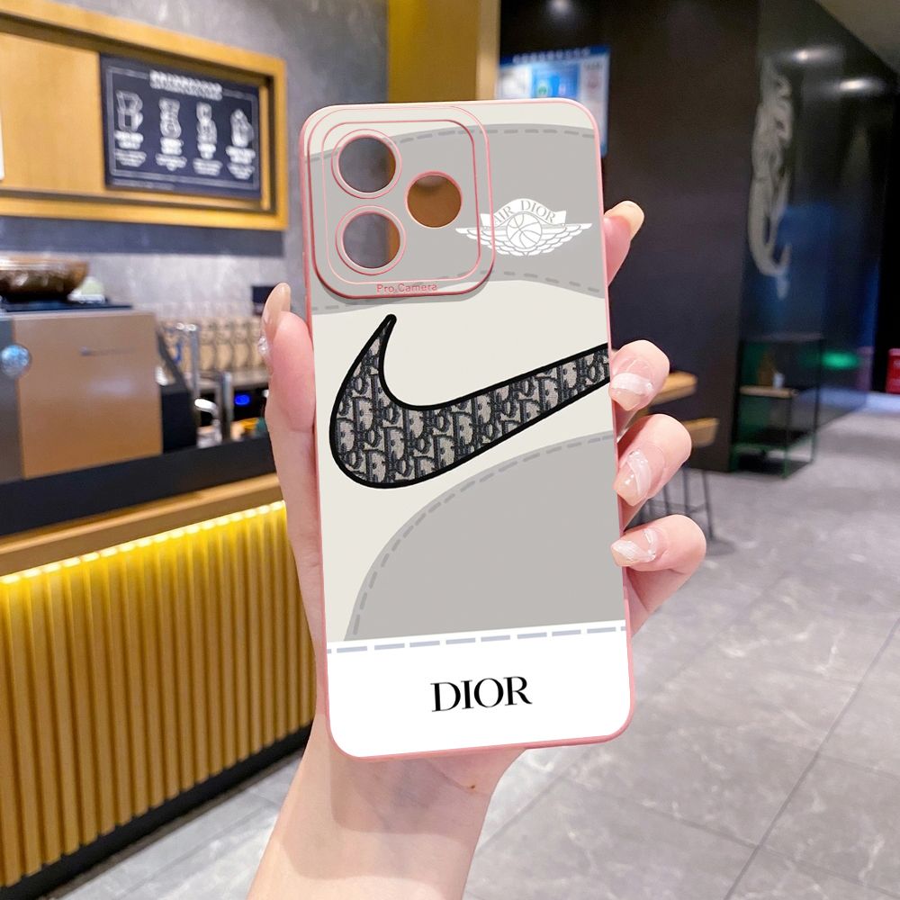 for Realme C61 C63 C65 C67 C53 C51 Note 50 60 C21 C33 C30 C35 C11 2021 C12 C15 C21Y C25Y Realme 12 13 Just Do it Full Protective Case Anti Drop Cover