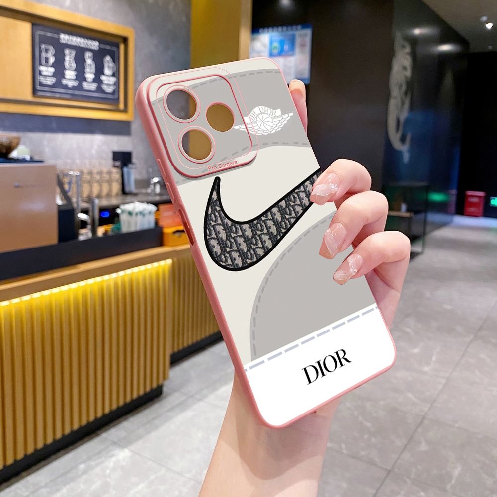 for Realme C61 C63 C65 C67 C53 C51 Note 50 60 C21 C33 C30 C35 C11 2021 C12 C15 C21Y C25Y Realme 12 13 Just Do it Full Protective Case Anti Drop Cover