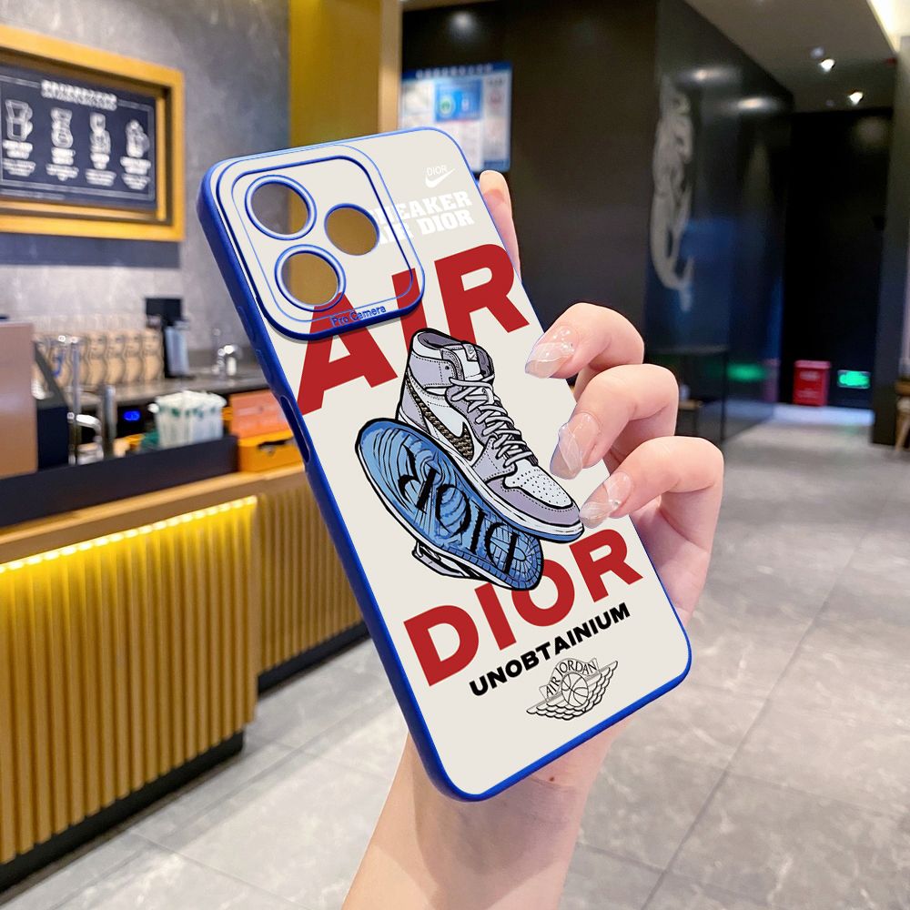 for Realme C61 C63 C65 C67 C53 C51 Note 50 60 C21 C33 C30 C35 C11 2021 C12 C15 C21Y C25Y Realme 12 13 Just Do it Full Protective Case Anti Drop Cover